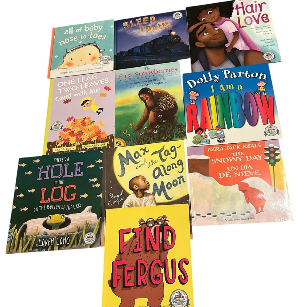 Children's Book Collection with Colorful Covers